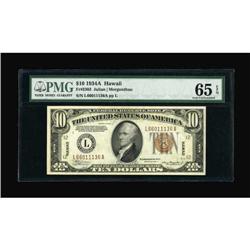 Fr. 2303 $10 1934A Hawaii Federal Reserve Note.