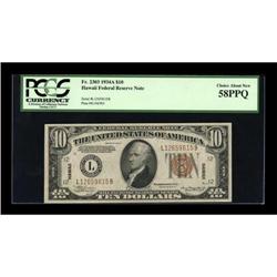 Fr. 2303 $10 1934A Hawaii Federal Reserve Note.