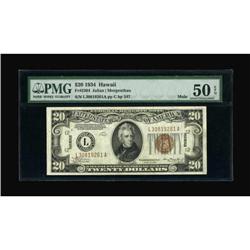 Fr. 2304 $20 1934 Hawaii Federal Reserve Note