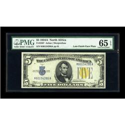 Fr. 2307 $5 1934A North Africa Silver