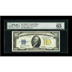 Fr. 2309 $10 1934A North Africa Silver