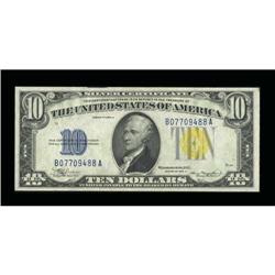 Fr. 2309 $10 1934A North Africa Silver