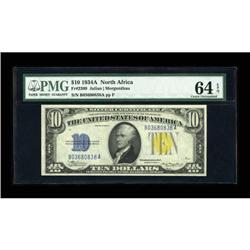 Fr. 2309 $10 1934A North Africa Silver