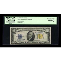 Fr. 2309 $10 1934A North Africa Silver