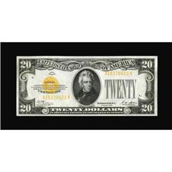 Fr. 2402 $20 1928 Gold Certificate. Gem Crisp