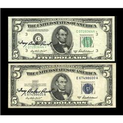 Fr. 1656 $5 1953A Silver Certificate Courtesy