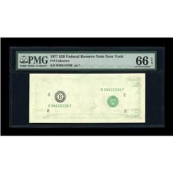 Fr. ?-B $20 ? Federal Reserve Note. PMG Gem