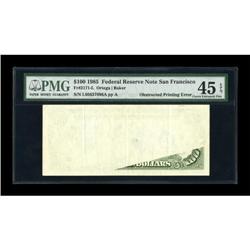 Fr. 2171-L $100 1985 Federal Reserve Note. PMG
