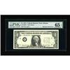 Image 1 : Fr. 1908-F $1 1974 Federal Reserve Note. PMG Gem