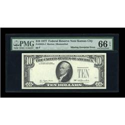 Fr. 2023-J $10 1977 Federal Reserve Note. PMG