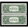 Image 2 : Fr. 1918-E $1 1993 Federal Reserve Notes. Choice