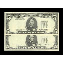Fr. 1978-D $5 1985 Federal Reserve Notes. Choice
