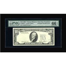 Fr. 2027-L $10 1985 Federal Reserve Note. PMG