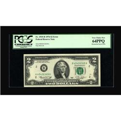 Fr. 1935-B $2 1976 Federal Reserve Note. PCGS