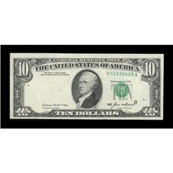 Fr. 2027-H $10 1985 Federal Reserve Note. Choice