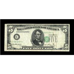 Fr. 2060-C $20 1950A Federal Reserve Note. Very