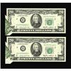 Image 1 : Fr. 2075-B $20 1985 Federal Reserve Notes. Two