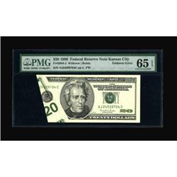 Fr. 2084-J $20 1996 Federal Reserve Note. PMG