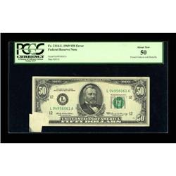 Fr. 2114-L $50 1969 Federal Reserve Note. CGA