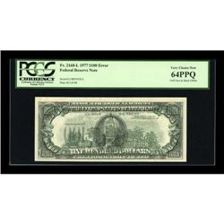 Fr. 2168-L $100 1977 Federal Reserve Note. PCGS
