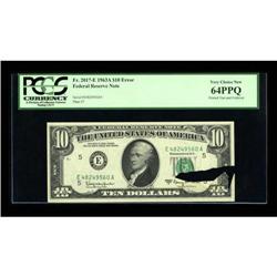 Fr. 2017-E $10 1963A Federal Reserve Note. PCGS