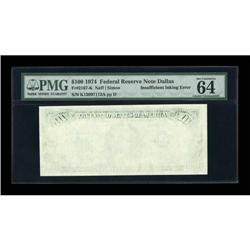 Fr. 2167-K $100 1974 Federal Reserve Note. PMG