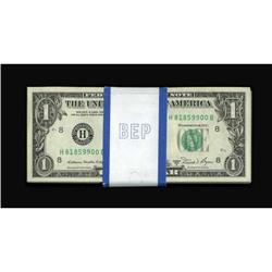 Fr. 1912-H $1 1981A Federal Reserve Notes.