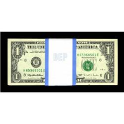 Fr. 1922-H $1 1995 Federal Reserve Note. Gem