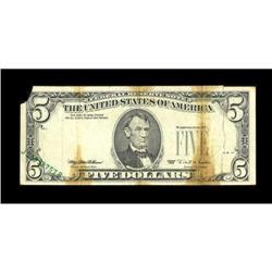 Fr. 1985-J $5 1995 Federal Reserve Note.
