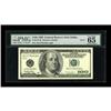 Image 1 : Fr. 2175-K $100 1996 Federal Reserve Note. PMG