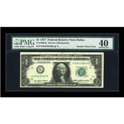 Fr. 1909-K $1 1977 Federal Reserve Note. PMG