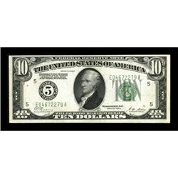 Fr. 2001-E $10 1928A Federal Reserve Note. Crisp