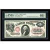 Image 1 : Fr. 20 $1 1875 Legal Tender PMG Gem Uncirculated