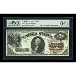 Fr. 29 $1 1880 Legal Tender PMG Choice