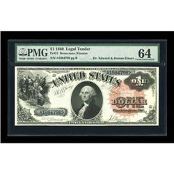 Fr. 31 $1 1880 Legal Tender PMG Choice