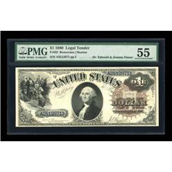 Fr. 32 $1 1880 Legal Tender PMG About