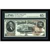 Image 1 : Fr. 51 $2 1880 Legal Tender PMG Gem Uncirculated