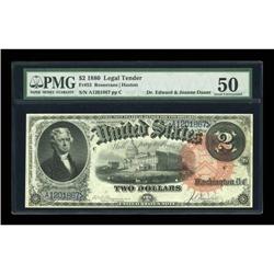 Fr. 53 $2 1880 Legal Tender PMG About