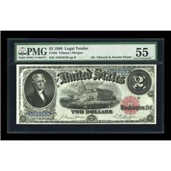 Fr. 56 $2 1880 Legal Tender PMG About