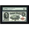 Image 1 : Fr. 58 $2 1917 Legal Tender PMG Choice