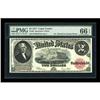Image 1 : Fr. 60 $2 1917 Legal Tender PMG Gem Uncirculated