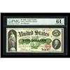 Image 1 : Fr. 61a $5 1862 Legal Tender PMG Choice