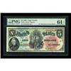 Image 1 : Fr. 64 $5 1869 Legal Tender PMG Choice