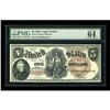 Image 1 : Fr. 72 $5 1880 Legal Tender PMG Choice