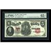 Image 1 : Fr. 83 $5 1907 Legal Tender PMG Gem Uncirculated