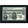 Image 1 : Fr. 84 $5 1907 Legal Tender PMG Choice