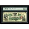 Image 1 : Fr. 95b $10 1863 Legal Tender PMG Choice About