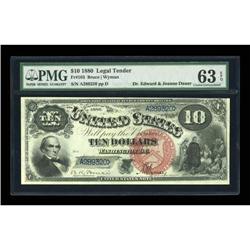 Fr. 103 $10 1880 Legal Tender PMG Choice