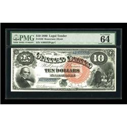 Fr. 106 $10 1880 Legal Tender PMG Choice