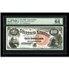 Image 1 : Fr. 106 $10 1880 Legal Tender PMG Choice